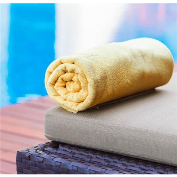 Linen Terry Bath Towel 100% Cotton Towels & Washcloths, Multicolor, - Picture 5 of 7